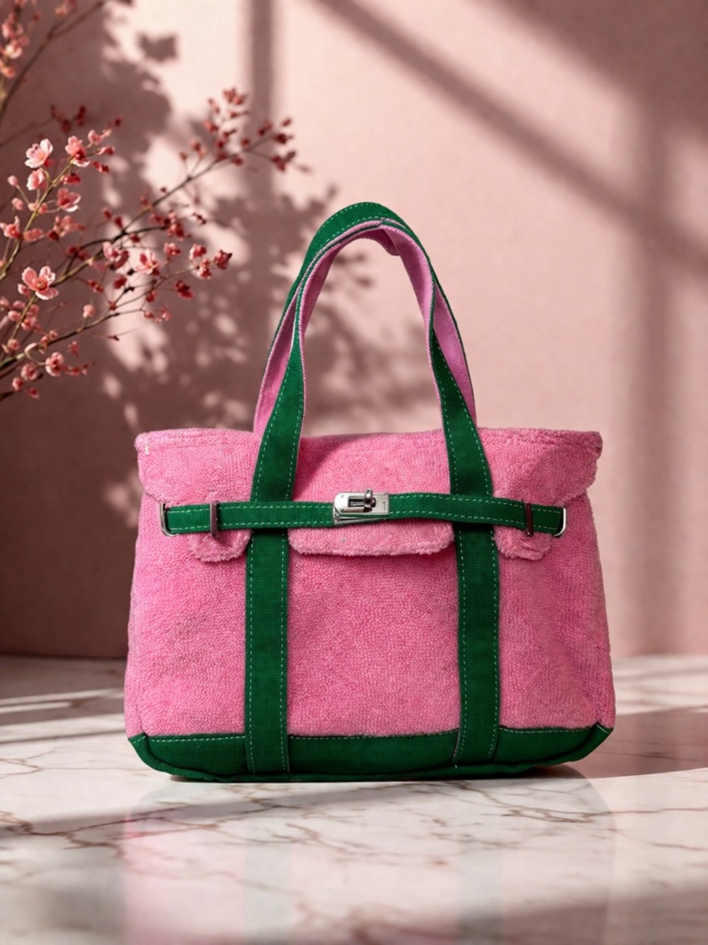 Viral Mini Plush Pink & Green Boatkin